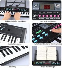 Thumbnail for Electronic Keyboard Piano Piano 61-Keys MQ 6112