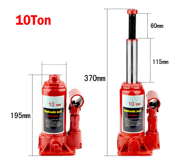 Bottle Jack 10 Ton Hydraulic Bottle Jack