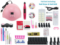 Thumbnail for LED Auto Lamp UV Gelish Kit Set Gel Nail Dryer Polish