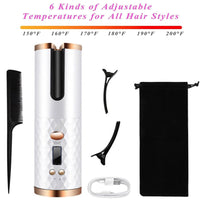 Thumbnail for Hair Curler Cordless Automatic