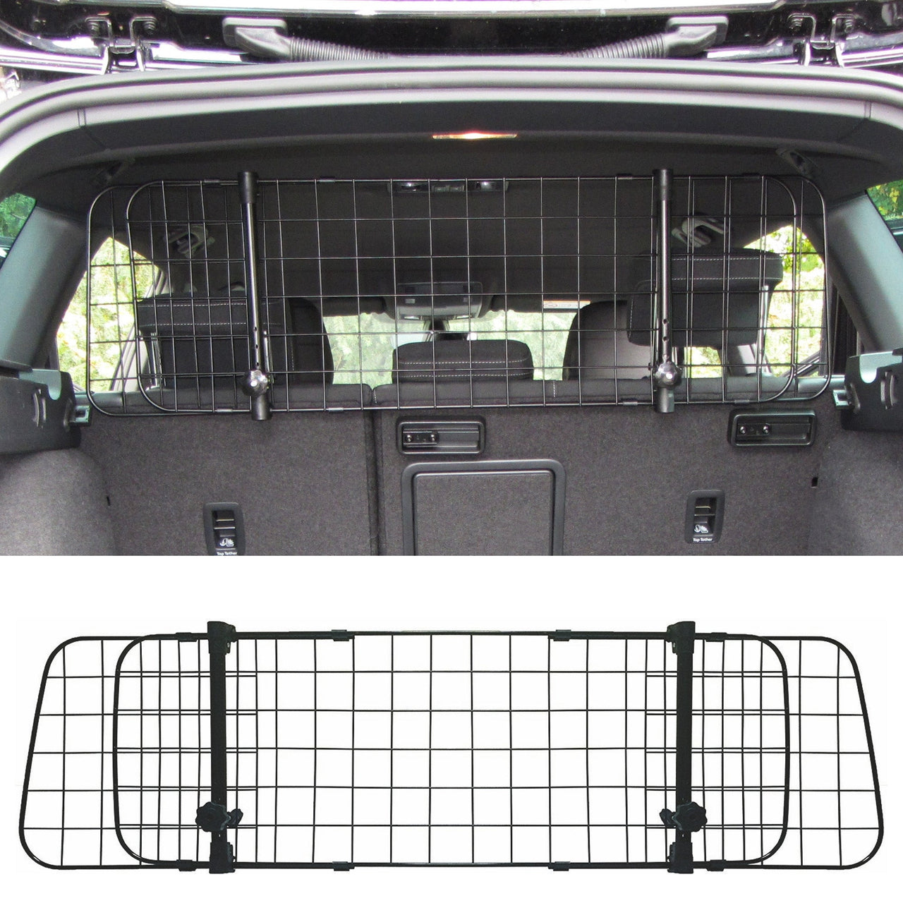 Car Pet Barrier Fence Dog Barrier for Car Adjustable Universal Car Fence