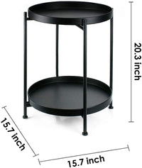 Thumbnail for Coffee table, Iron Side Table