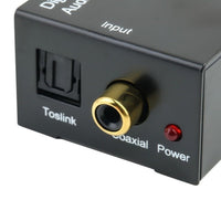 Thumbnail for Digital Optical Toslink to RCA Audio Converter