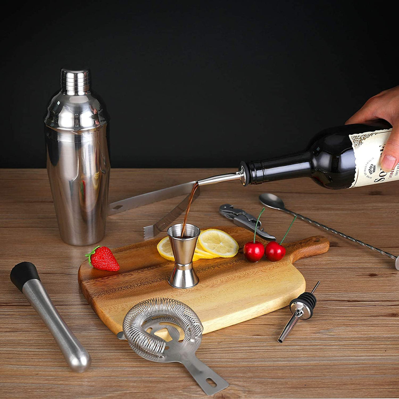 Cocktail Shaker Set Bartender Kit for Mixed Drink