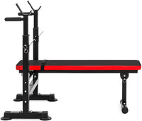 Thumbnail for Adjustable Weight Bench Fitness Bench Home Gym Squat Rack