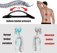 Thumbnail for Back Stretcher, Lumbar Back Pain Relief Device, Multi-Level Back Massager Lumbar