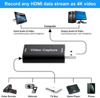 Thumbnail for HDMI to USB Video Capture Card