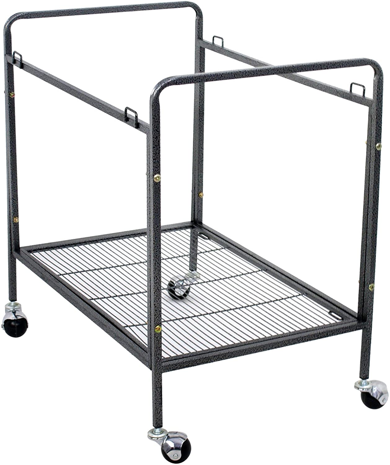 Bird Cage Parrot Aviary Perch Carrier on Wheels