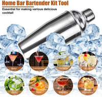 Thumbnail for Cocktail Shaker Set Bartender Kit for Mixed Drink