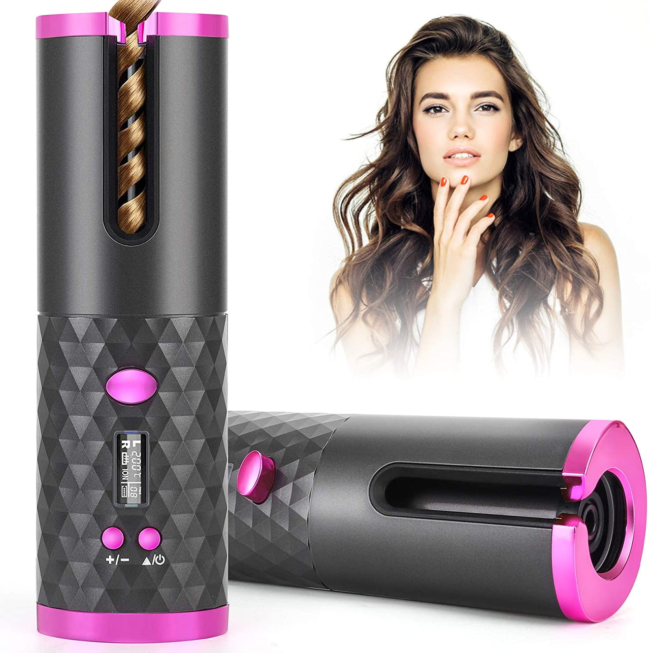 Hair Curler Cordless Automatic