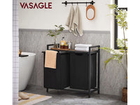 Thumbnail for VASAGLE Laundry Basket Rack with Shelf - Homyspire