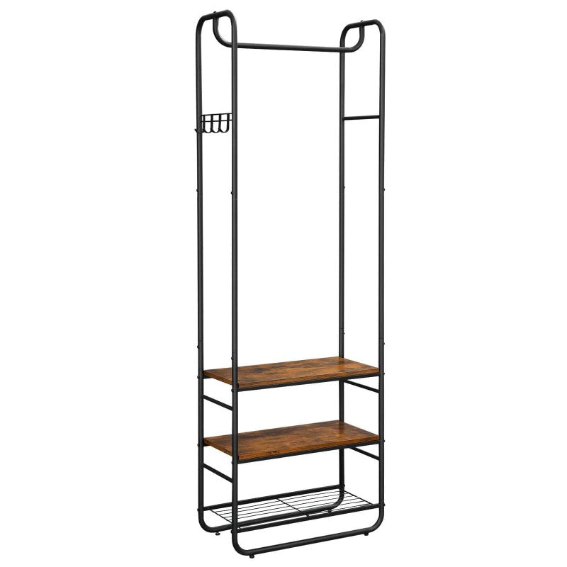 VASAGLE Clothes Garment Rack Hanger Organizer Coat Rack - Homyspire