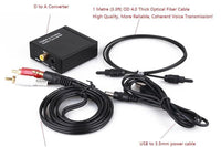 Thumbnail for Digital Optical Toslink to RCA Audio Converter