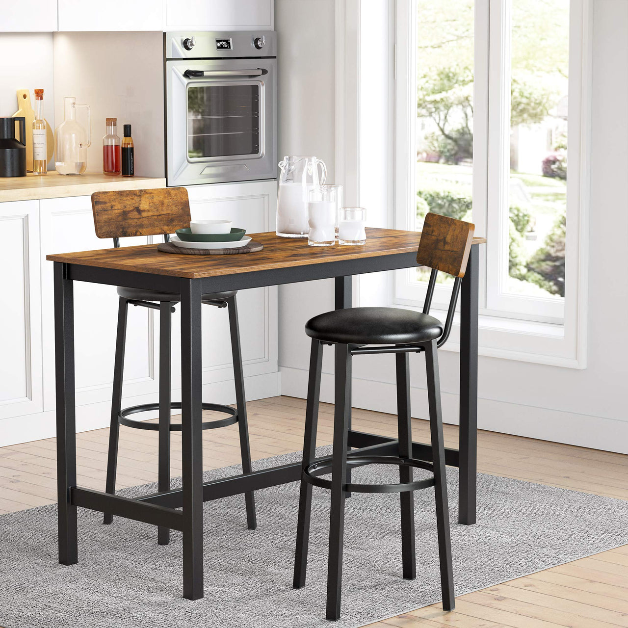 VASAGLE Bar Stools 2-Pack - Homyspire