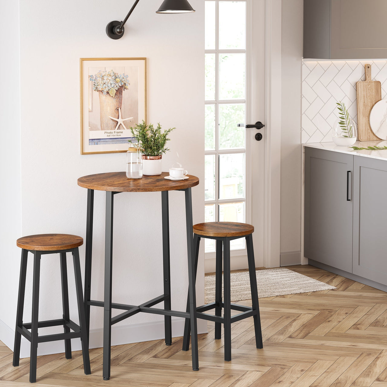 VASAGLE BAR STOOLS 2 PCS - Homyspire