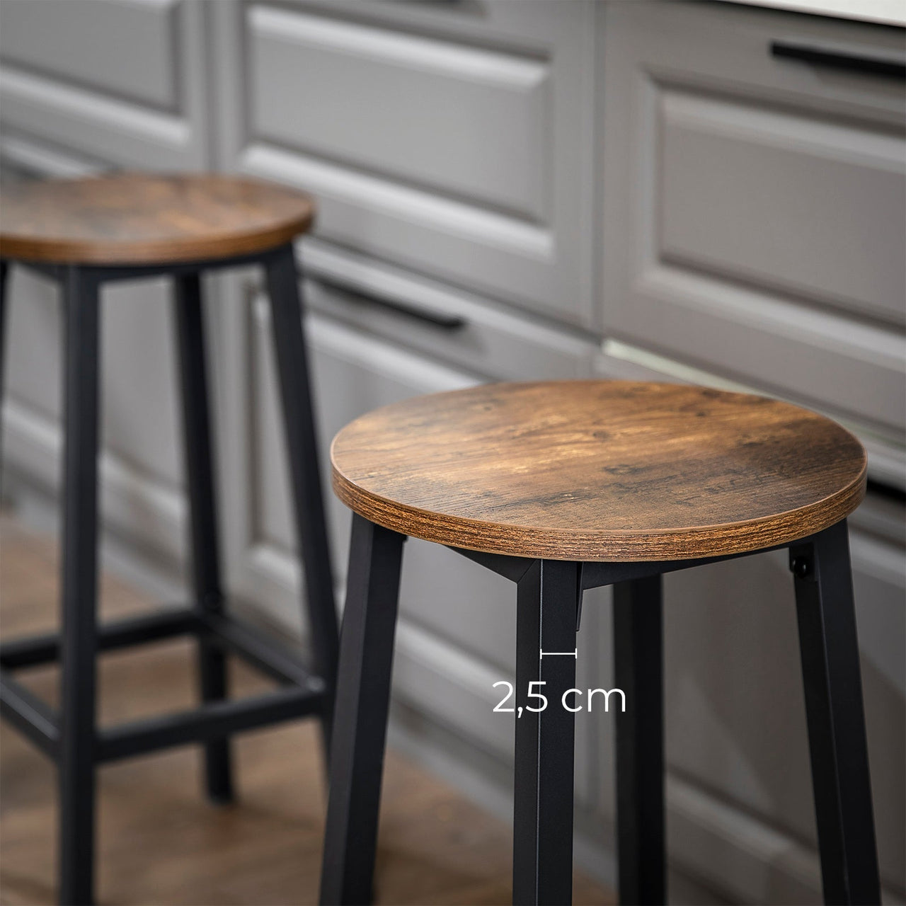 VASAGLE BAR STOOLS 2 PCS - Homyspire