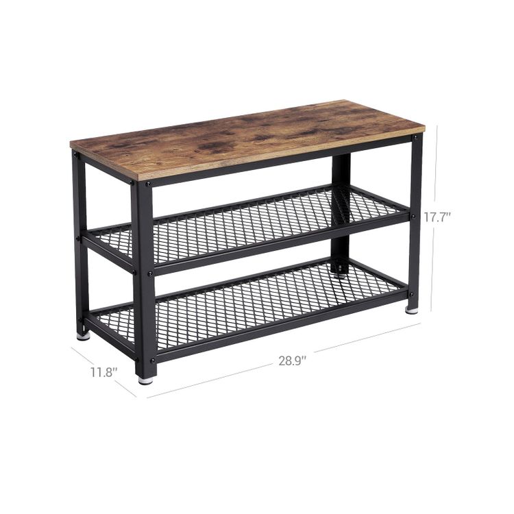 VASAGLE Shoe Rack Bench - Homyspire