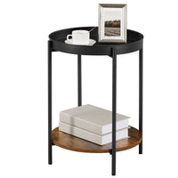 Thumbnail for Vasagle Stylish Bedside Table round Side Table End Table - Homyspire