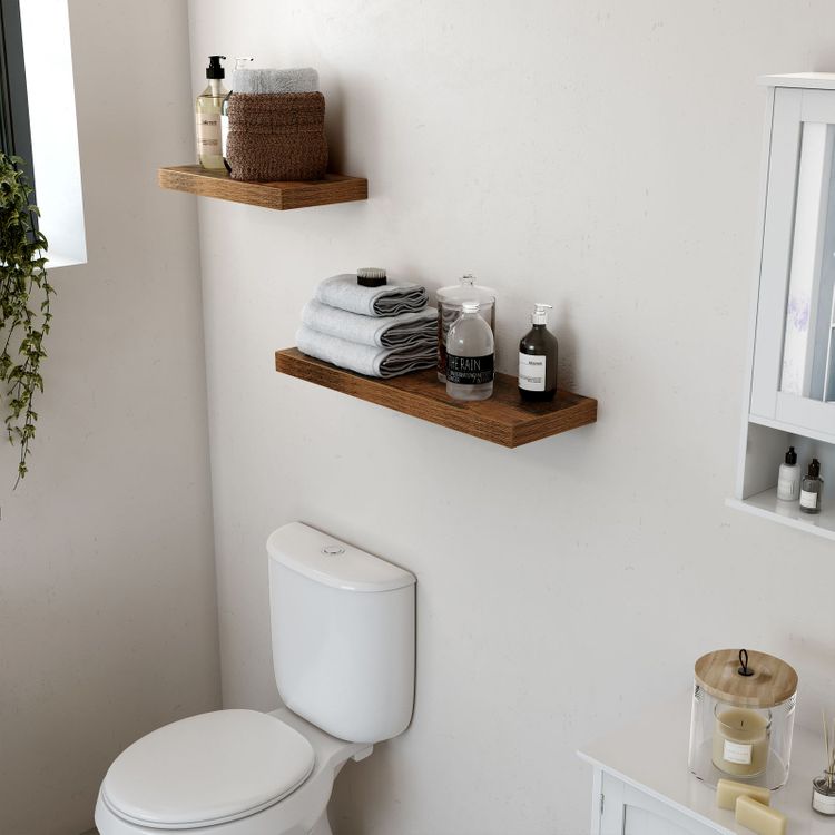 Vasagle 40cm Floating Shelf - 38mm Thick - Homyspire