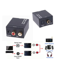 Thumbnail for Digital Optical Toslink to RCA Audio Converter