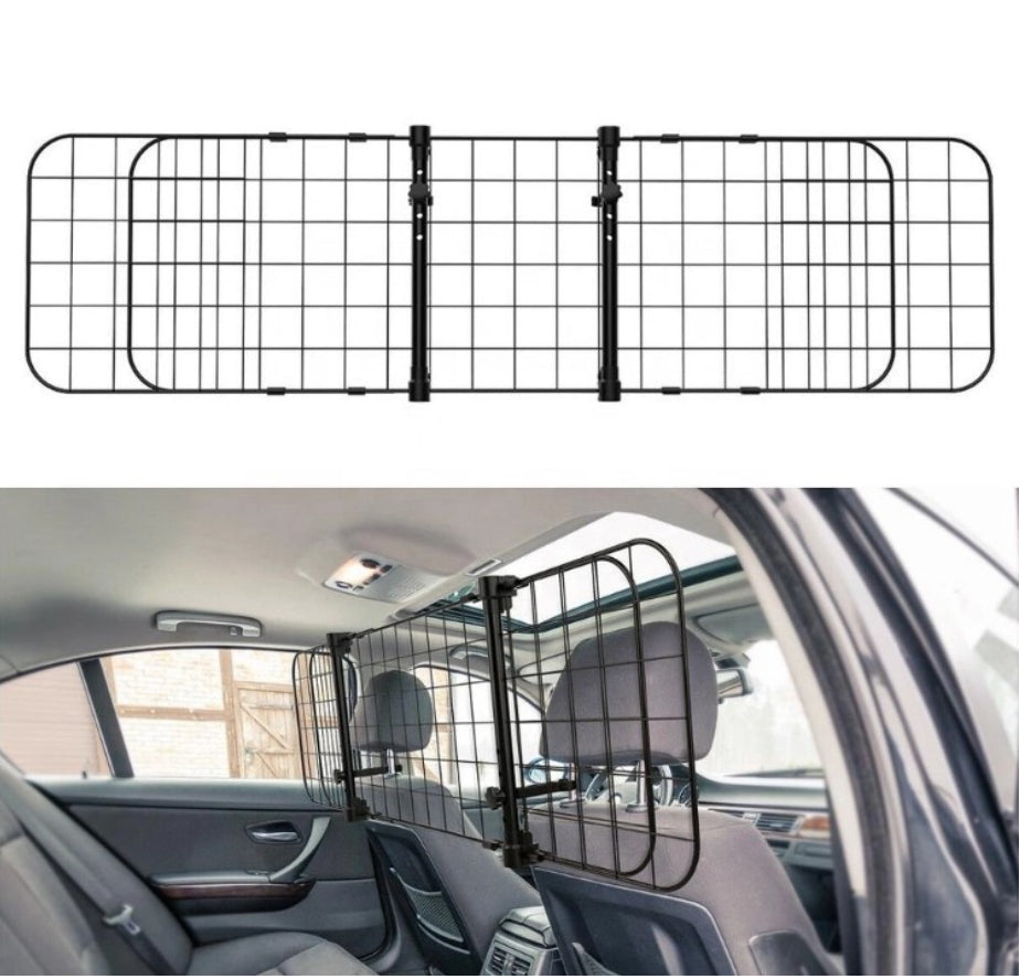 Car Pet Barrier Fence Dog Barrier for Car Adjustable Universal Car Fence