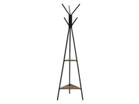 Thumbnail for VASAGLE Coat Rack Stand 2 Shelves - Homyspire