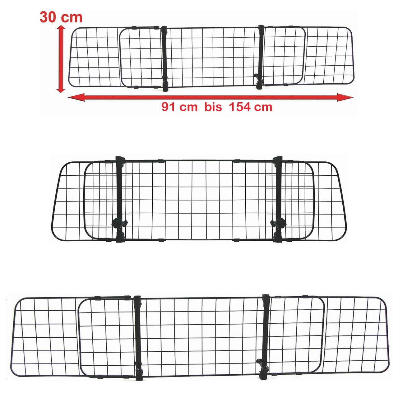 Car Pet Barrier Fence Dog Barrier for Car Adjustable Universal Car Fence