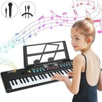 Thumbnail for Electronic Keyboard Piano Piano 61-Keys MQ 6112