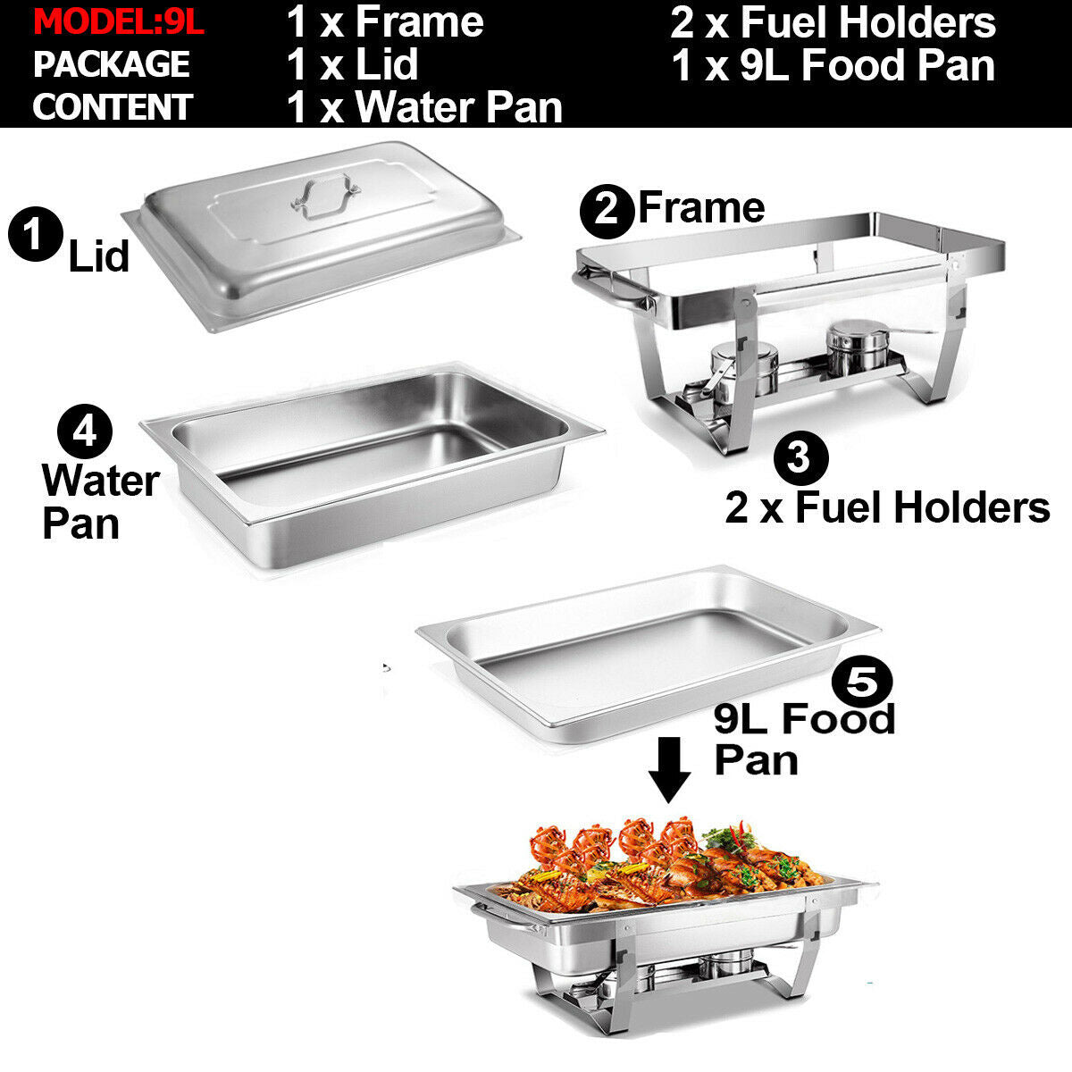 Chafing Dish Food warmer