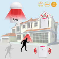 Thumbnail for Wireless Driveway Alarm 2 Sensors