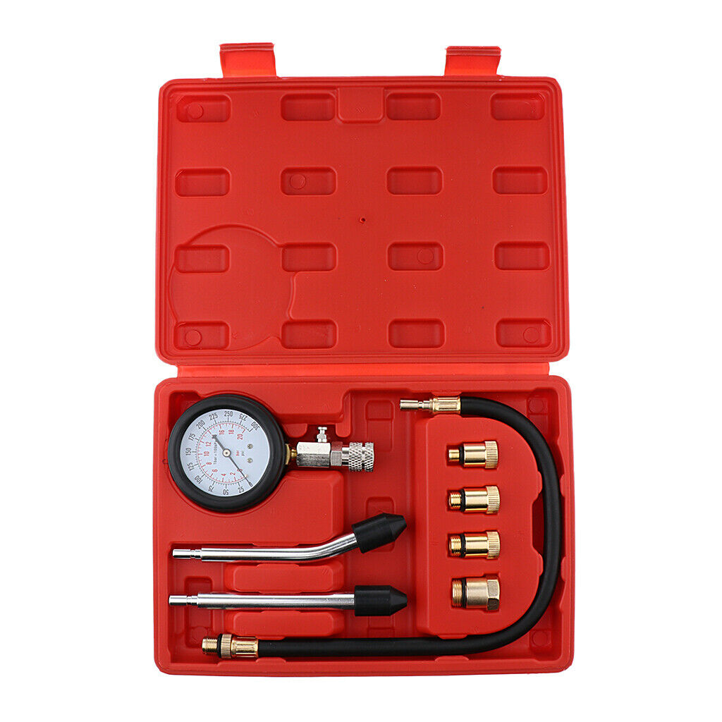 300psi Gasoline Engine Compression Tester Auto Petrol Gas Engine Cylinder Tester