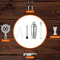 Thumbnail for Cocktail Shaker Set Bartender Kit for Mixed Drink